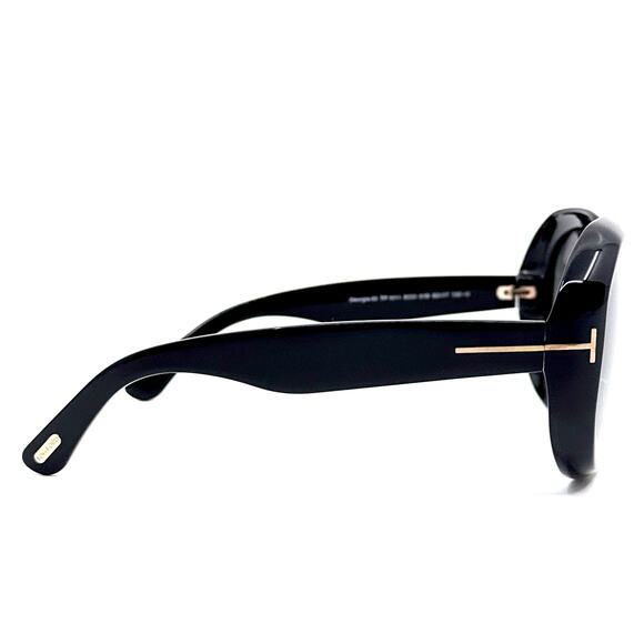 New, TOM FORD Georgia-02 Sunglasses TF1011 01B Authentic - Picture 3 of 11